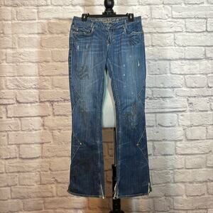 Inkslingers Y2K low waisted denim jeans